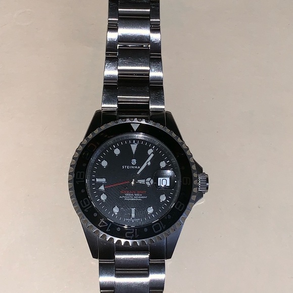 Steinhart OCEAN One 39 Black Ceramic Watch - Picture 1 of 2